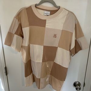 Teddy fresh big-t color-block shirt